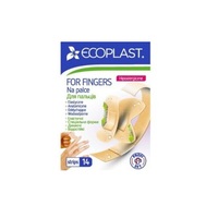 Лейкопластырь ECOPLAST Для пальцев набор медицинский эластичный №14