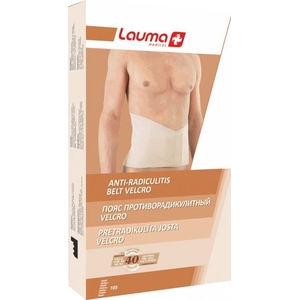Пояс LAUMA противорадикулитный Velcro 105 р.2 L