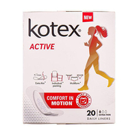 Прокладки Kotex Щоденні Active Extra Thin Liners №20