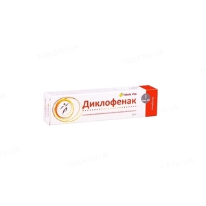 Диклофенак гель 5% туба 50г ТМ Fidem Pharm
