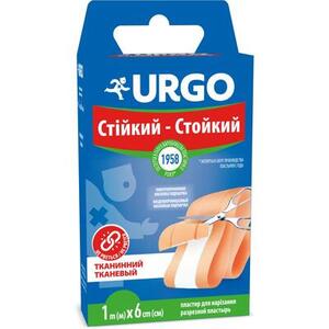 Лейкопластырь УРГО ленточный прочный 1м*6см