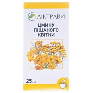 Безсмертника піщаної квітки по 25 г у пачці - Лектрави