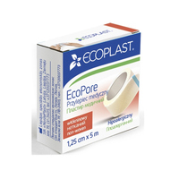 Лейкопластир ECOPLAST ЕкоПор нетканий котушка 1,25см*5м