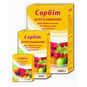 Сорбит пищевой порошок по 500 г в пачке 1 шт.