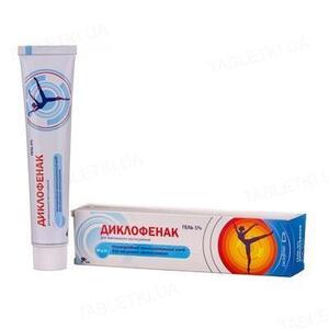 Диклофенак гель 5% туба 50г ТМ Fidem Pharm