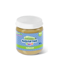 Пюре Малятко Кабачок 90г