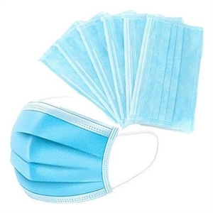 Маска 3х-сл.мед.с эласт.петлями PARAMED №5