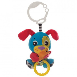 Подвеска Playgro 0185471 Трясущаяся игрушка-подвеска Собачка от 0 мес.