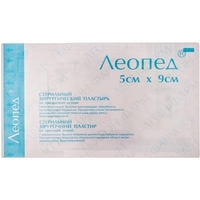 Лейкопластырь ЛЕОПЕД прозр.стер.повязка 5х9см №1 (50шт. в уп.)