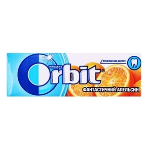 Жевательная резинка Orbit Апельсин №10