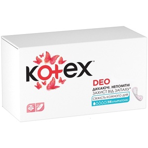 Прокладки Kotex щоденні Deo Ultraslim №56