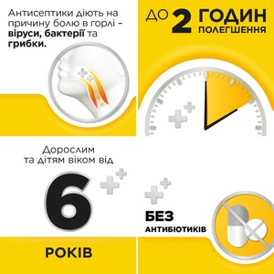 Стрепсилс мед-лимон леденцы 24 шт.