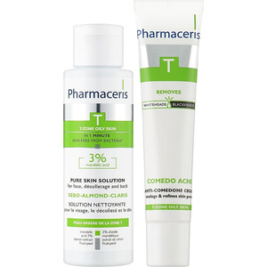 Набор Pharmaceris T Крем Comedo Acne 40мл + Лосьон T Sebo Almond Claris 80мл