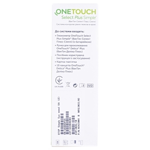 Глюкометр OneTouch Select Plus Simple