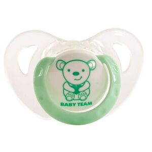 Пустышка Baby Team 3102 силиконовая ортодонтическая 6+ TRITAN-пластик