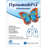 Пульмобриз порошок по 2 г в саше 20 шт. (2х10)