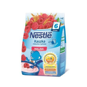 Каша Nestle молочна рисова з малиноюй і біфідобактеріями від 6 міс 230 г