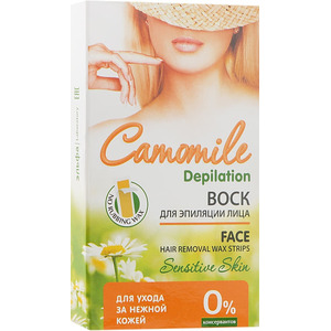 Воск Camomile Depilation для депиляции лица 12шт
