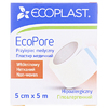 Лейкопластырь ECOPLAST ЭкоПор нетканый катушка 5см*5м