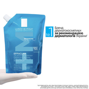 Гель-мусс La Roche-Posay Рефил Effaclar +M очищение жирной кожи 400 мл