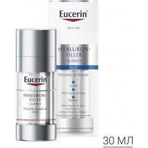 Сыворотка Eucerin 89774 Гиалурон-Филлер ночной пилинг и наполнение 30мл