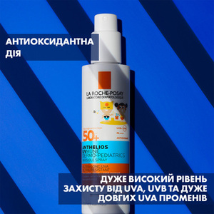 Спрей La Roche-Posay Антгелиос UVA 400 Дермо-Педиатрикс SPF50+ для детей 200мл