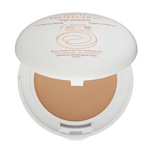 Пудра Avene Компакт солнцезащитная SPF50+ бежевая 10г