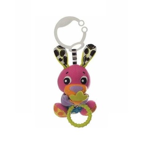 Подвеска Playgro 0185472 Трясущаяся игрушка-подвеска Кролик от 0 мес.