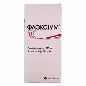 Флоксиум раствор для инфузий 500 мг по 100 мл в бутылке