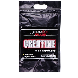 Креатин Euro Plus CREATINE MONOHYDRATE 300г (пакет)