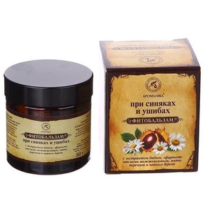 Фитобальзам Ароматика при синяках и ушибах 50г