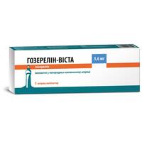 Гозерелін-Зентіва імплантат 3,6мг шприц №1