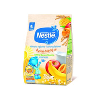 Каша Nestle молочна рисова з кукурудзою/яблуком/бананом/абрикосом і біфідобактеріями з 9 міс  230 г