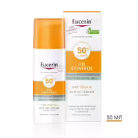 Крем-гель Eucerin 69767 Оил Контрол солнцезащитный с матирующим эффектом SPF50+ 50мл