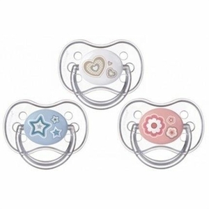 Пустышка Canpol Newborn baby 22/563 силиконовая круглая 6-18 мес