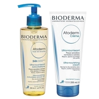 Набір Bioderma Атодерм Масло для душа 200мл+Крем Атодерм 200 мл
