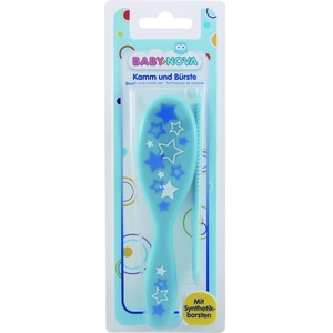 Щетка-расческа Baby-nova 33224 Натуральная щетина