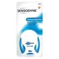 Зубна нитка Sensodyne для делікатної очистки зубів та ясен 30м