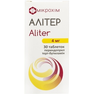 Алитер табл.4мг №30