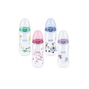Пляшечка Nuk First Choice Plus 3952782 пластик 300 мл + соска сил. М р.1