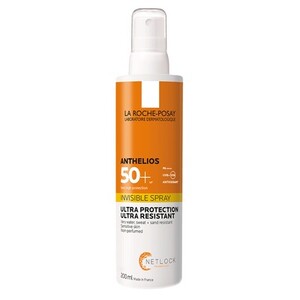 Спрей La Roche-Posay Антгелиос Солнцезащитный для чувств. кожи водостойкий SPF50+ 200 мл