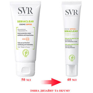 Крем SVR Себіаклер сонцезахисний SPF 50 50 мл