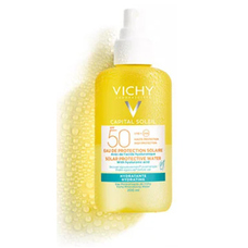 Спрей для лица и тела Vichy Капиталь Солей SPF50 солнцезащ водный двухфазный с гиал кисл 200мл