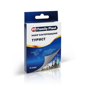 Family Plast Набор пласт. мед. бактер. Турист №15