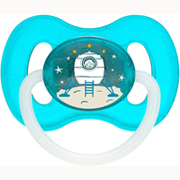 Пустышка Canpol 23/221_blu space латексная круглая 0-6 м. синяя