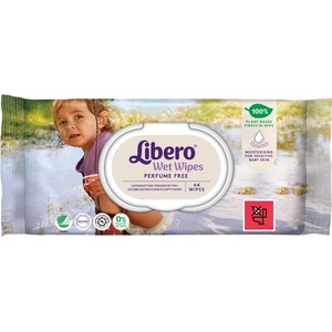 Серветки Libero Wet Wipes дитячі вологі №64