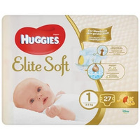 Підгузки Хаггіс Еlit Soft 1 3-5 кг №27