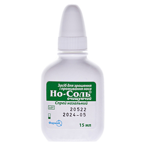 Но-Соль Очищающий спрей по 15 мл во флаконе 1 шт.