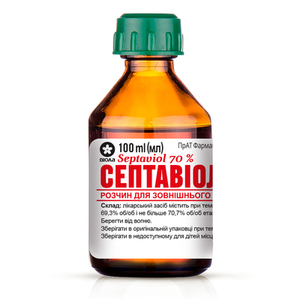 Септавиол плюс раствор 70% по 100 мл во флаконе 1 шт. - Виола
