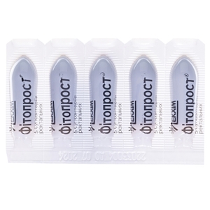 Фитопрост супп. рект. №10 ср-во гиг.проф.